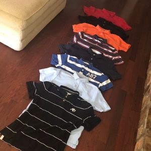 8 Men’s Polos. AE, Lacoste,Nautical,Tommy Hilfiger